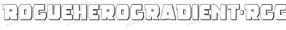 RogueHeroGradient-rggMx字体转换