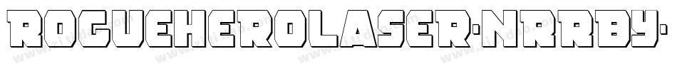 RogueHeroLaser-nRRBY字体转换