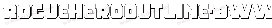 RogueHeroOutline-BWWJ5字体转换