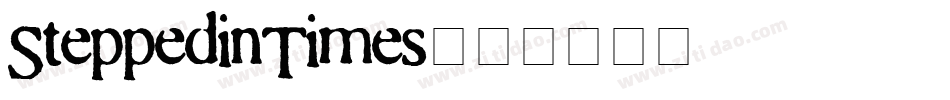 SteppedinTimes字体转换