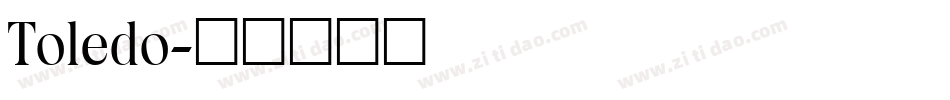 Toledo字体转换