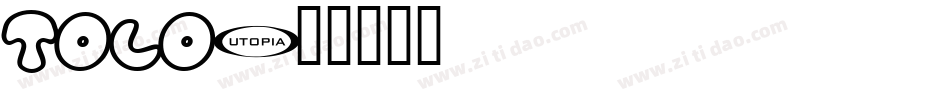 Tolo字体转换