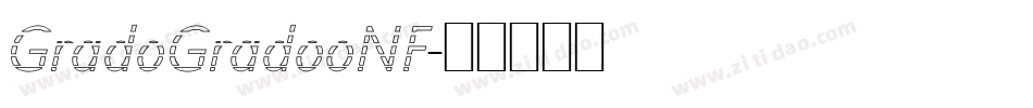 GradoGradooNF字体转换