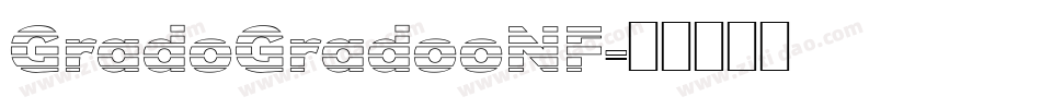 GradoGradooNF字体转换