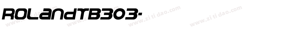 RolandTB303字体转换
