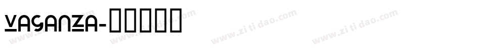 VAGANZA字体转换