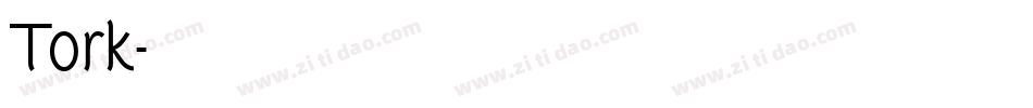 Tork字体转换