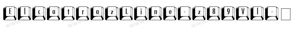 ElcatrazLine-z89Vl字体转换