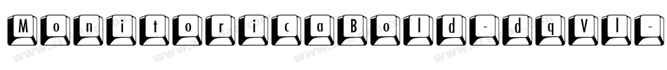 MonitoricaBold-dqVl字体转换