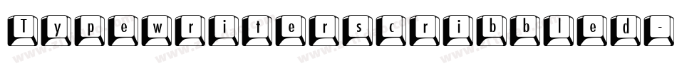 Typewriterscribbled-EpVl字体转换