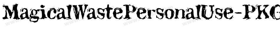 MagicalWastePersonalUse-PKG6x字体转换