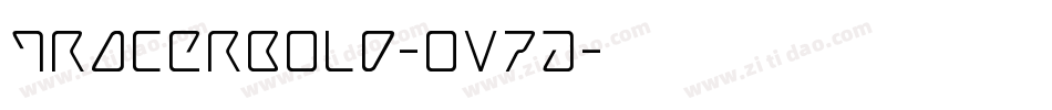 TracerBold-Ov7A字体转换