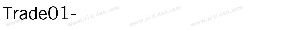 Trade01字体转换