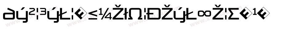 District-BoldItalicAltExp字体转换