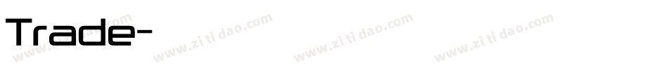 Trade字体转换