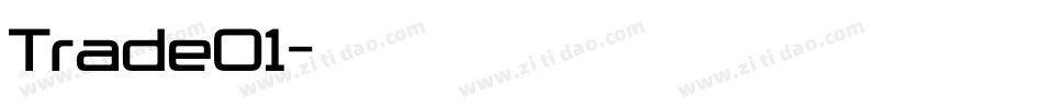 Trade01字体转换