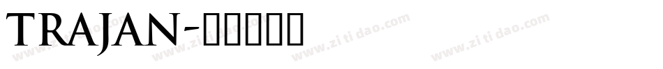 Trajan字体转换