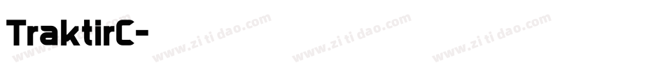 TraktirC字体转换