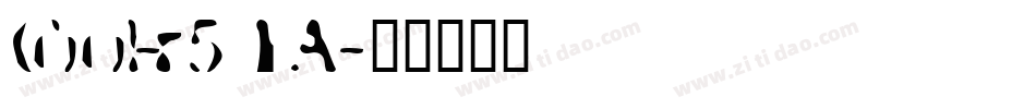 Cool-r51A字体转换