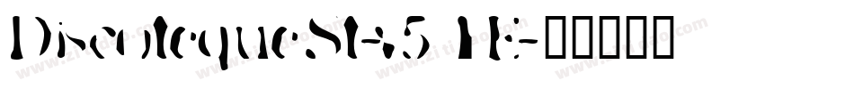 DiscotequeSt-v51E字体转换