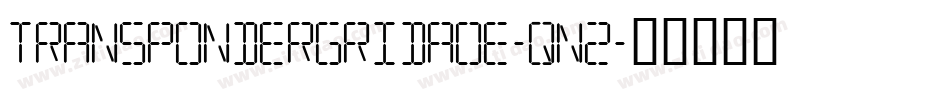 TransponderGridAoe-qn2字体转换