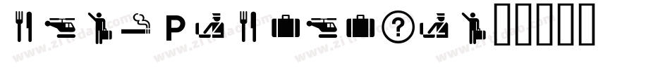 Transportation字体转换