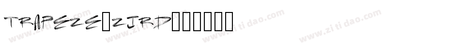 Trapeze-zjRD字体转换