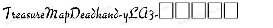 TreasureMapDeadhand-yLA3字体转换