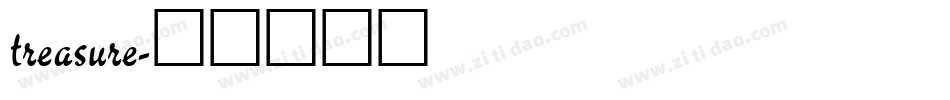 treasure字体转换