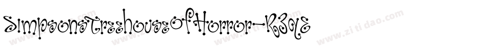 SimpsonsTreehouseOfHorror-R3qE字体转换 SimpsonsTreehouseOfHorror-R3qE字体转换