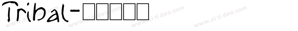 Tribal字体转换
