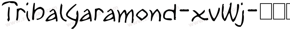 TribalGaramond-xvWj字体转换