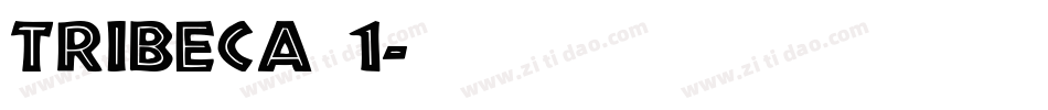 TRIBECA_1字体转换