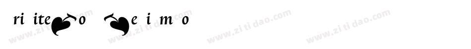 TriniteNo2-MediumCond字体转换