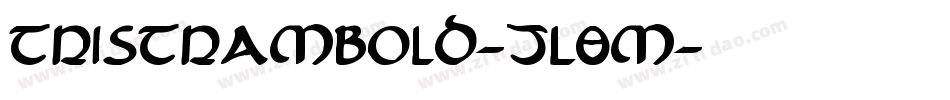 TristramBold-JL8m字体转换