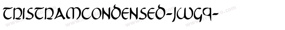 TristramCondensed-jwG9字体转换