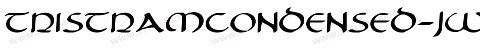 TristramCondensed-jwG9字体转换