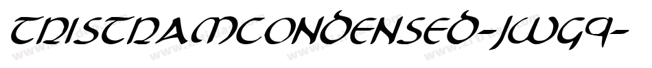 TristramCondensed-jwG9字体转换