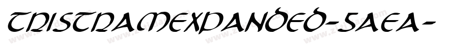 TristramExpanded-5AEa字体转换