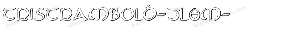 TristramBold-JL8m字体转换