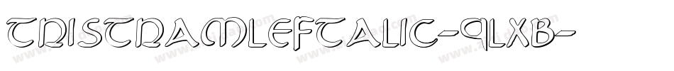 TristramLeftalic-9lxB字体转换