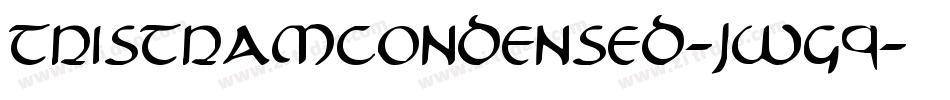 TristramCondensed-jwG9字体转换