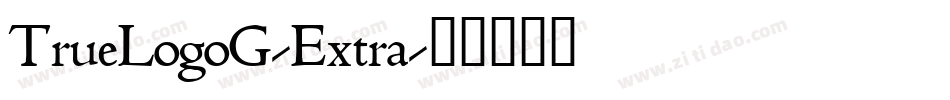 TrueLogoG-Extra字体转换