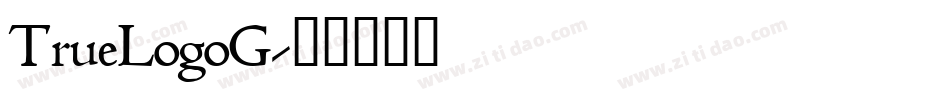 TrueLogoG字体转换