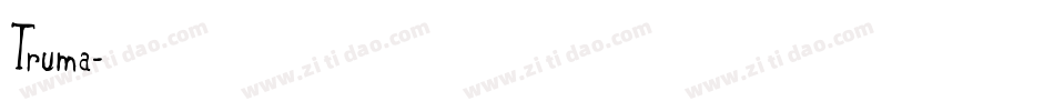 Truma字体转换
