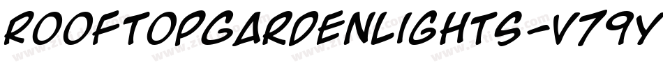RooftopGardenLights-v79y字体转换