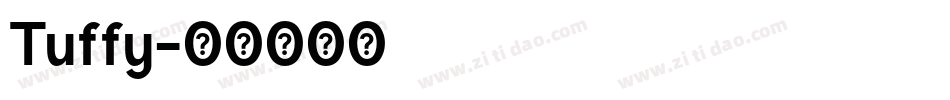 Tuffy字体转换