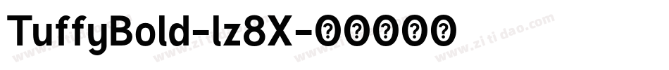 TuffyBold-lz8X字体转换