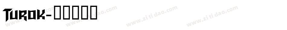 Turok字体转换