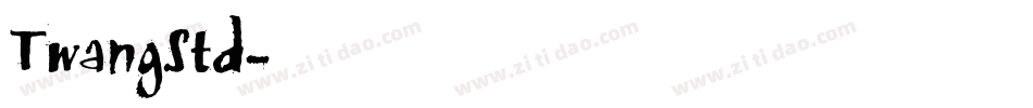 TwangStd字体转换